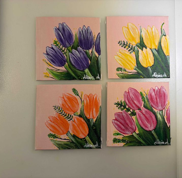 Tablou lalele - idee de cadou