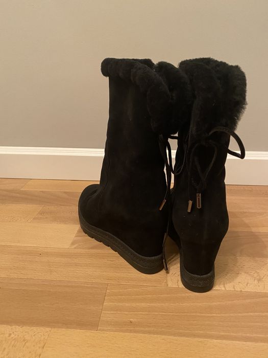 Зимние полусапожки