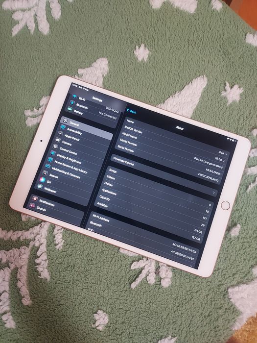 iPad air 3 - apple 9'7 inch