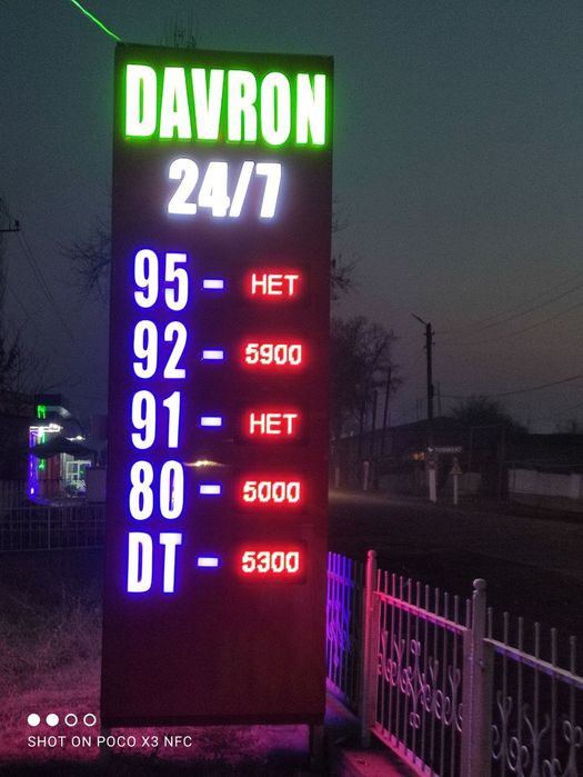 Наружная реклама. Объёмные буквы Световые короба дорожные знаки