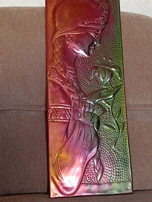 Чеканка медная. Винтаж СССР