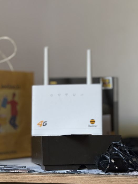 4G Wi-Fi роутер Beeline + SIM с безлимитным интернетом