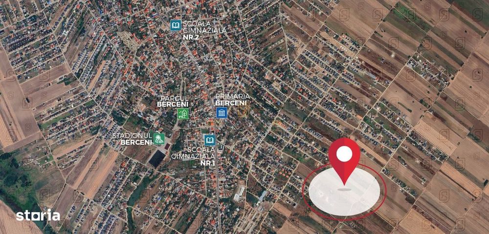 De vanzare teren intravilan – 369 mp | Comuna Berceni