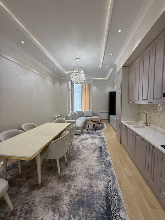 ЖК OQSAROY 4/2/7, 117м², ЕвроЛюкс с удобствами и техникой, срочно!