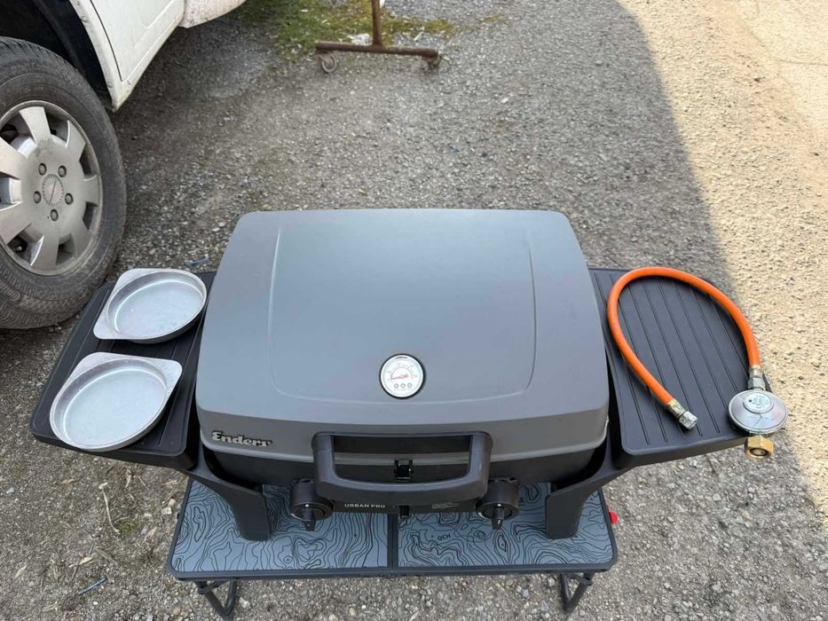 Газово барбекю Enders  Urban Pro, корпус алуминий, чугунени скари