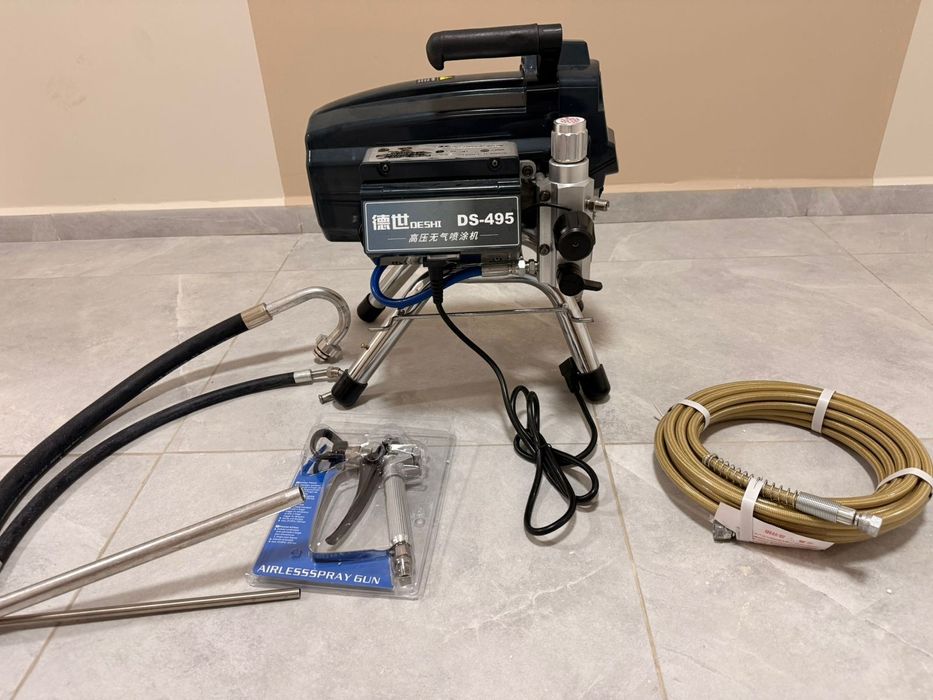 Безвоздушный распылитель(краскопульт) 495