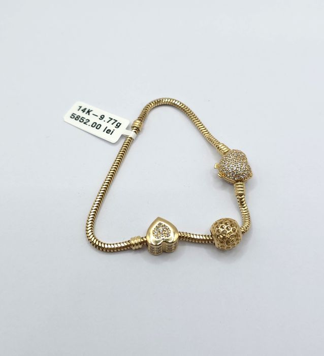 Bijuteria Royal bratara din aur 14k 9.77 gr