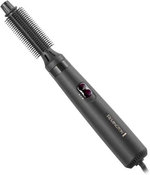 Четка за сушене и стилизиране с горещ въздух Remington AS7100, 400W, 2в1, Въртящ се кабел, Черен