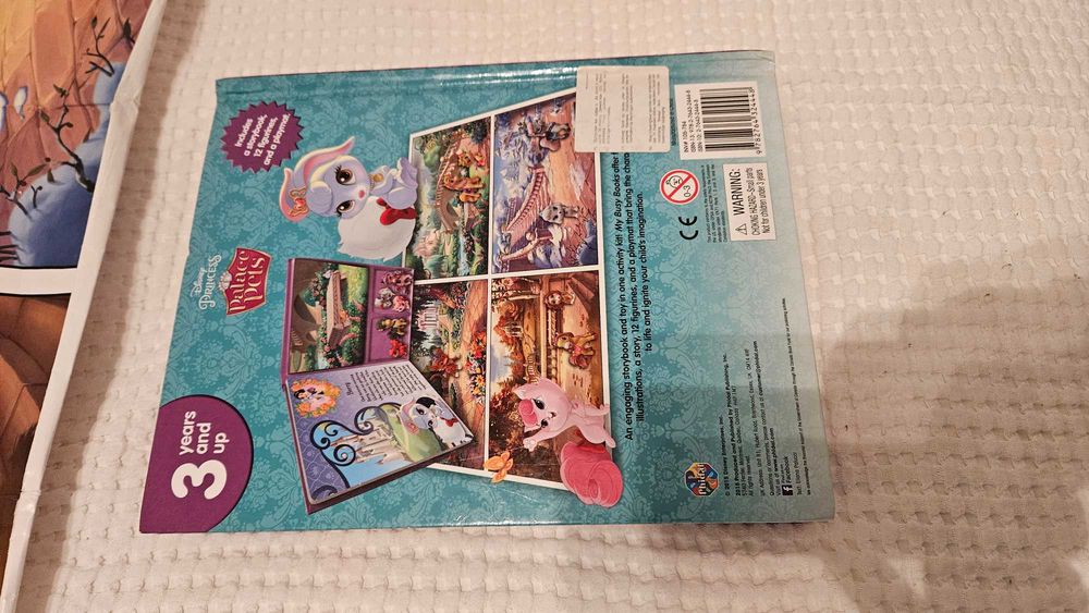 Set figurine Disney Princess Palace Pets + Carte si decoruri