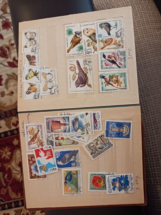 Почтовые марки сатилады