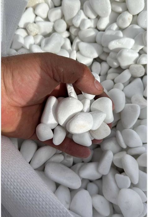 Piatra Alba Thasos Gradina Pietricele decorative colorate- depozit