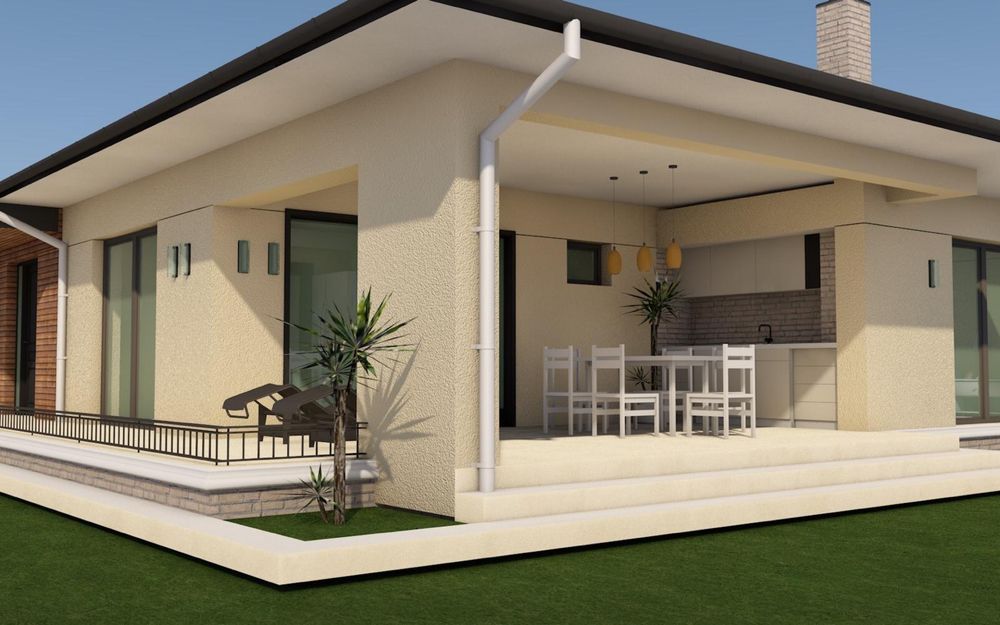 Vand casa la rosu 170mp