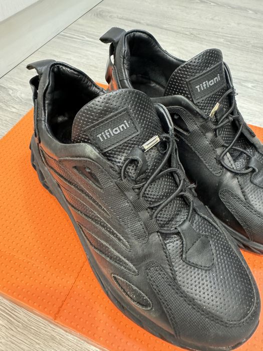 Ботинки кожаные