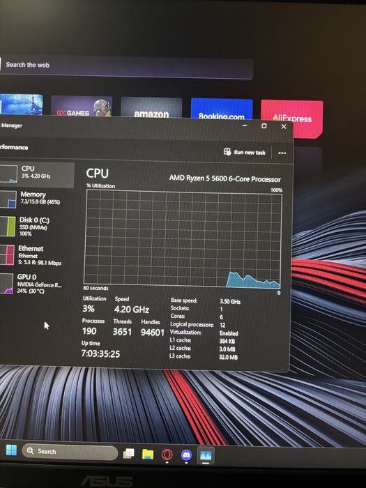 PC Gaming rtx3070 ryzen 5 5600