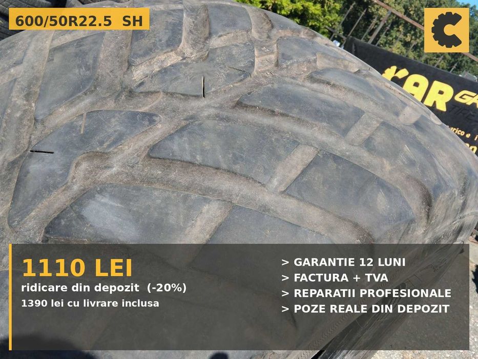 Cauciucuri 600/50R22.5 Nokian Anvelope Remorca Cisterna SH IEFTIN Garantie Factura Joskin Fliegl Krone