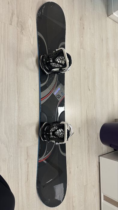 SET SnowBoard Burton T6 de 159cm + legaturi + boots