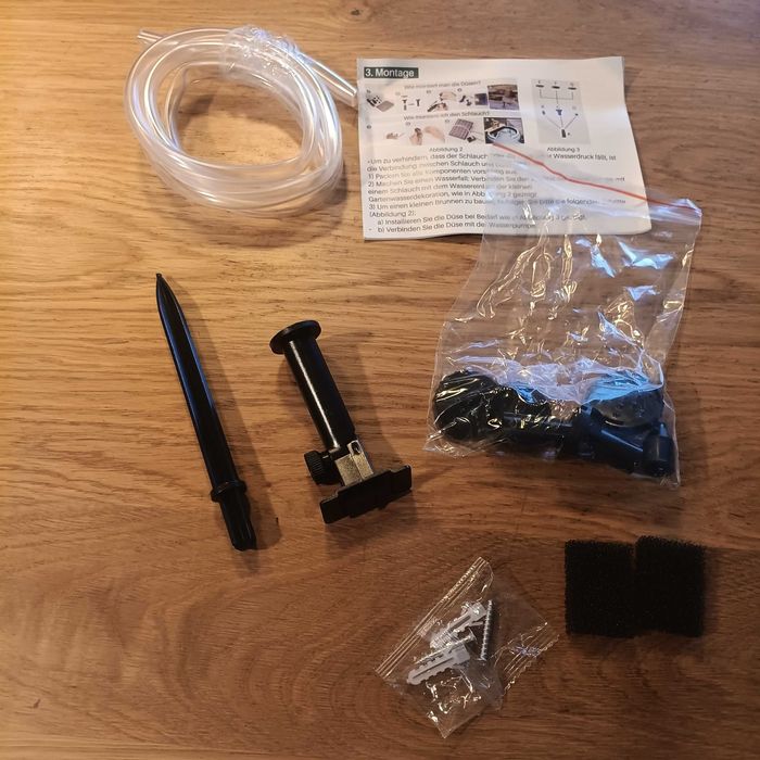 НОВ! Соларен фонтан Biling 2.5W – с филтър и 6 дюзи