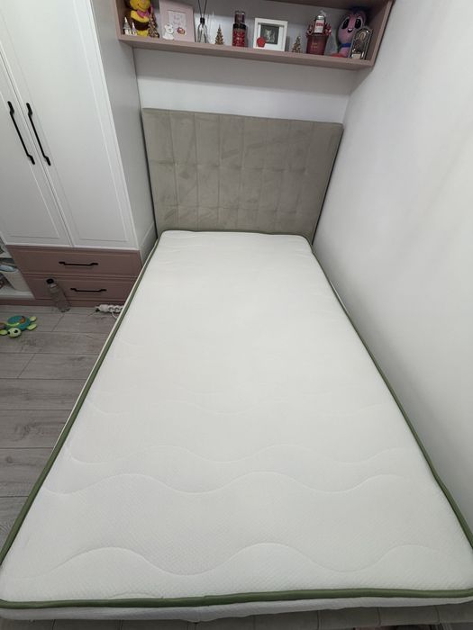 Saltea 120x200, achizitionata in ianuarie 2025, utilizata foarte rar