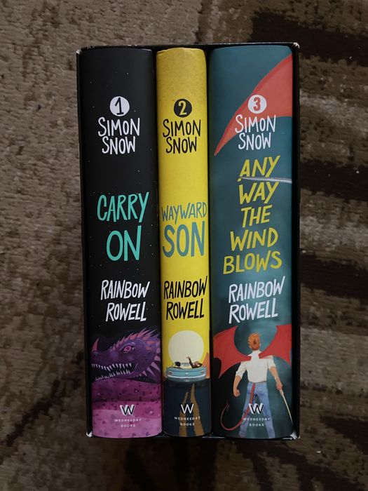 Seria Simon Snow box set - Rainbow Rowell