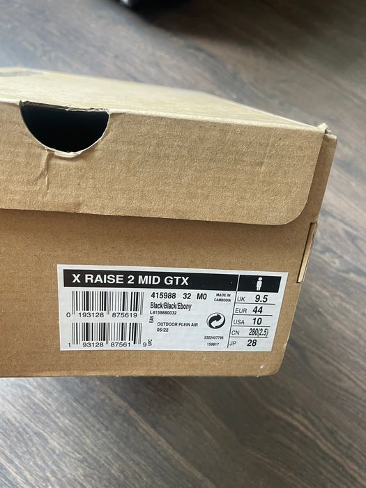 Тактически/туристически обувки Salomon  X Raise mid 2 Gortex