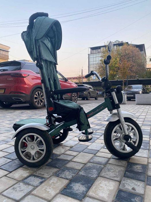 Продается детская велоколяска Skillmax (б.у).