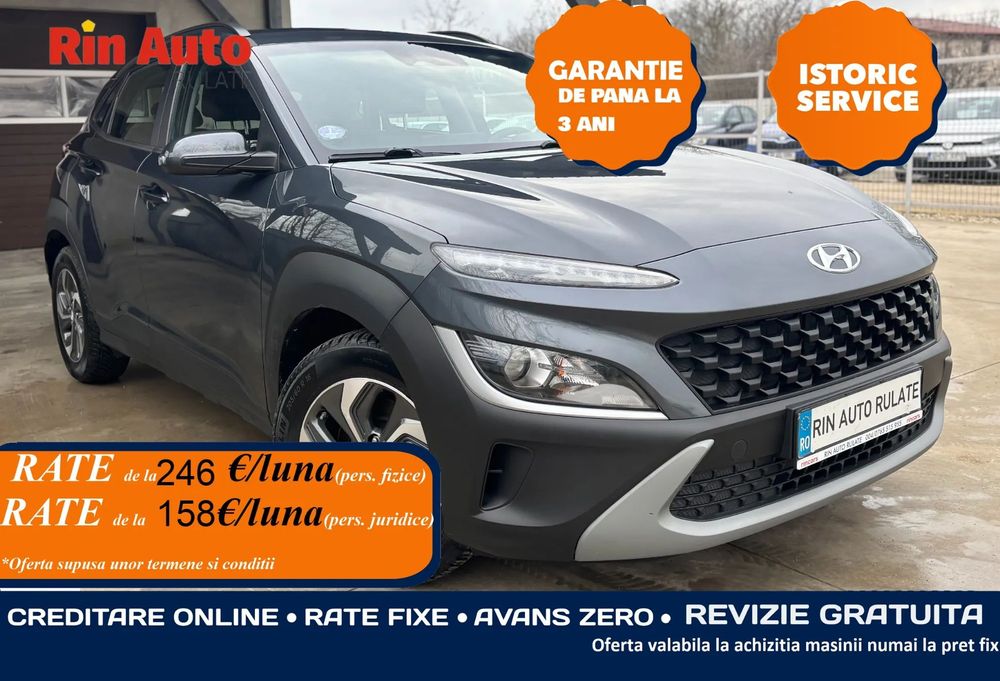 Hyundai KONA Full HIBRID -TVA 21% - Posibilitate vanzare si in RATE –Credit Leasing