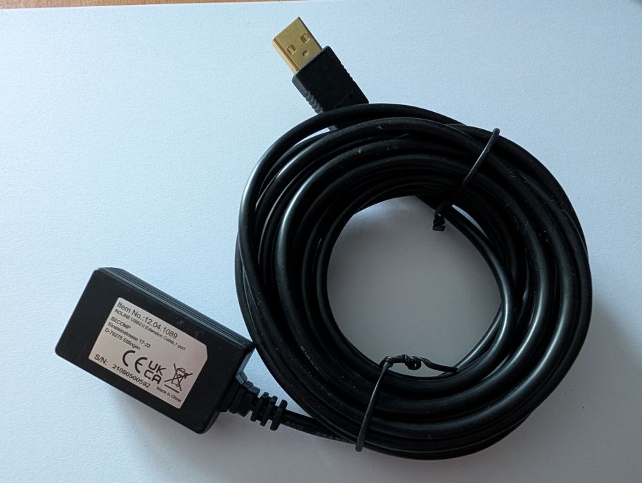 Cablu extensie USB-A Roline 5 metrii - nou