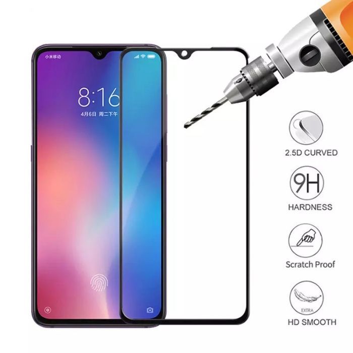 Folie sticla 20D FULL GLUE pt. Xiaomi Mi A3 , Redmi 9A, Mi 10T Lite 5G