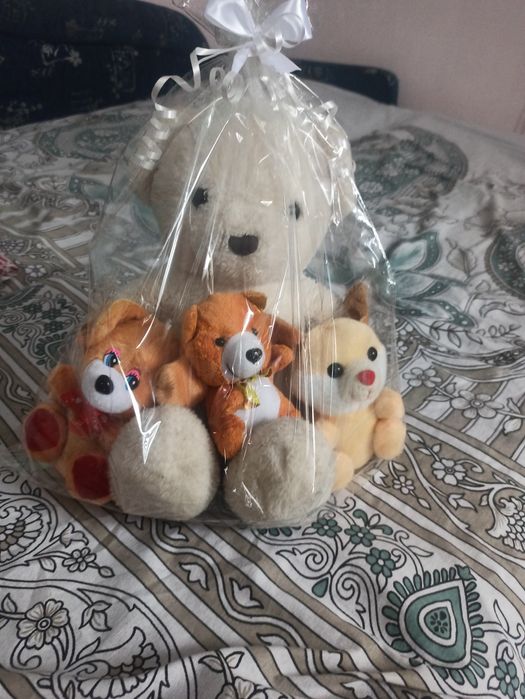 Подарочный набор мягких игрушек