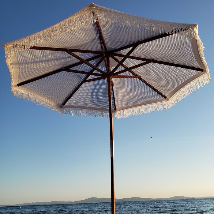 Чадър от памучно Макраме / Плетено макраме