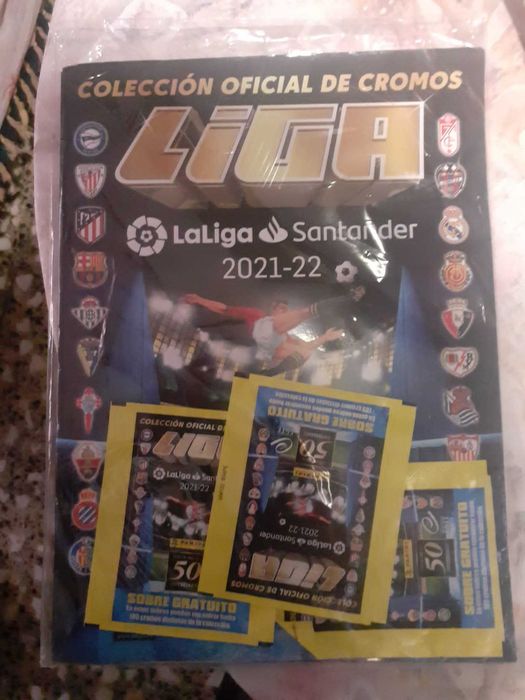 Revista Colectia oficial de La Liga Spania 2021/2022 sigilata