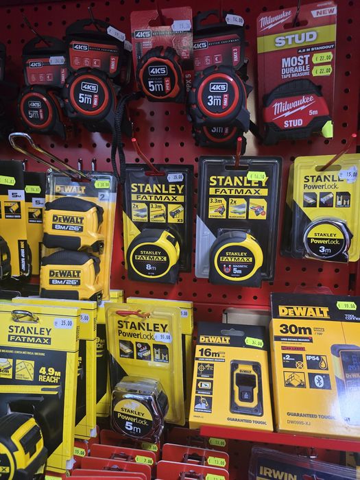 Ролетка Sola,Makita,Dewalt,4K5,Milwaukee 2/3/5/8/20/30/50 Метра