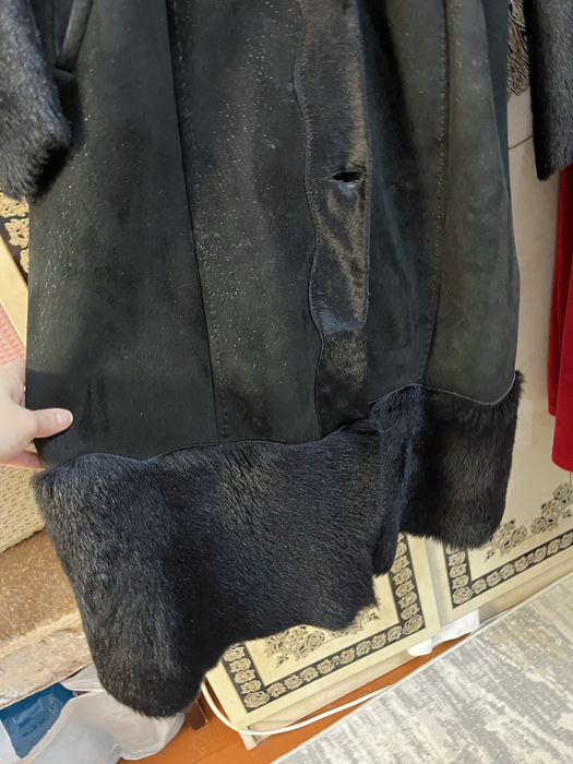 Шуба полу норковая