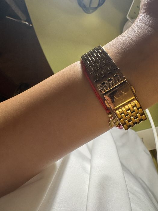 Часовник от неръждаема стомана Armani Exchange Rose Gold