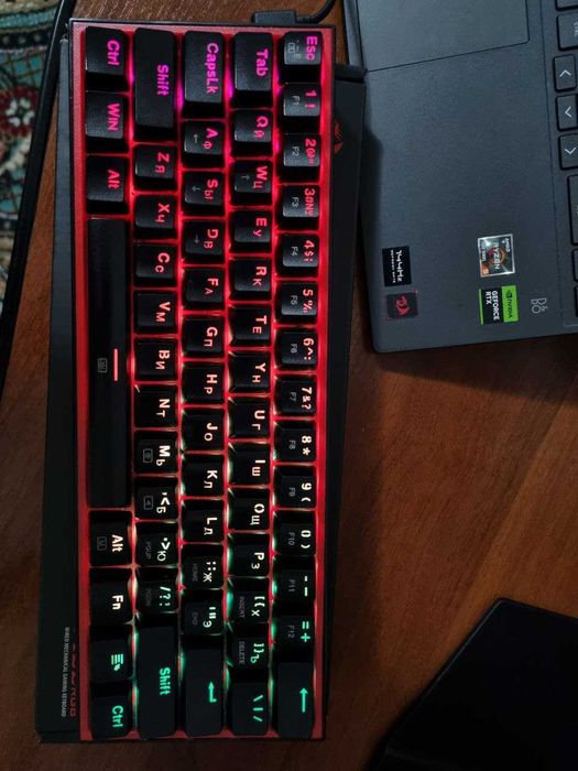 Клавиатура Redragon Fizz RGB Black