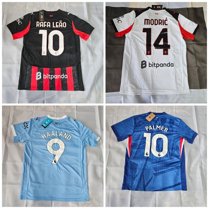 Tricouri de fotbal Barcelona, Madrid, United, City, Liverpool, PSG