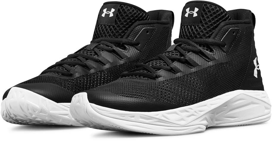 adidasi baschet Under Armour Jet Mid,Negru/Alb,44->NOU,SIGILAT,etichet