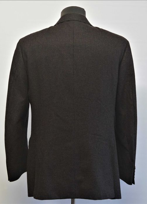 Sacou CANALI patratele maro negru marimea  50