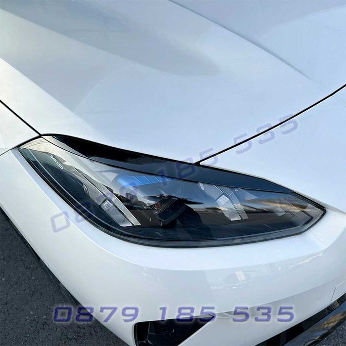 Вежди за фарове за BMW 1 F70 2 F74 2024+ черен гланц DBb012 тунинг лайсни