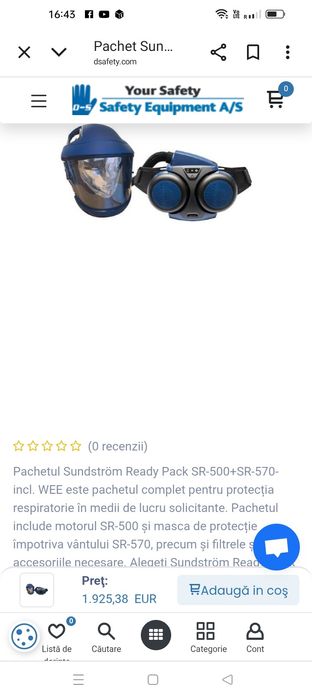 Mască sudură automată Sudstrom