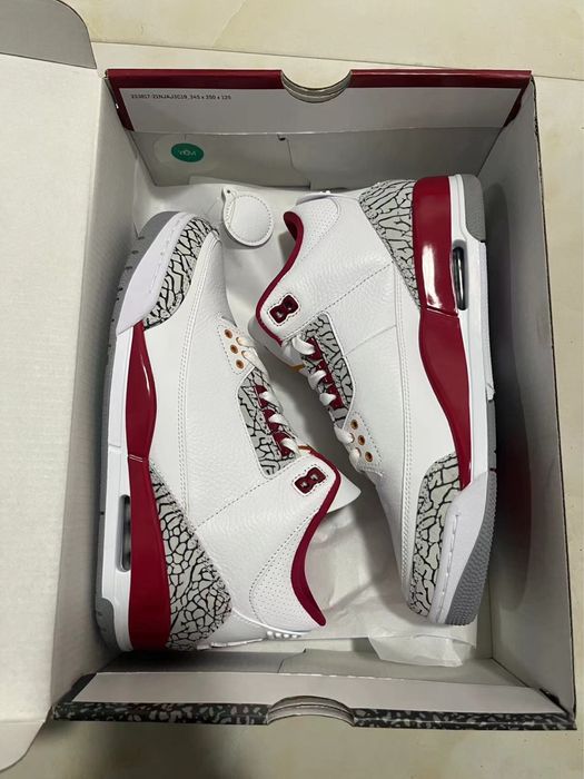 Air Jordan 3 Retro "Cardinal Red"
