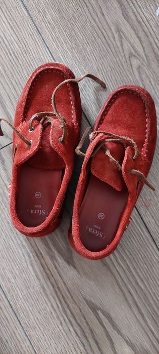 Pantofi piele intoarsa copii