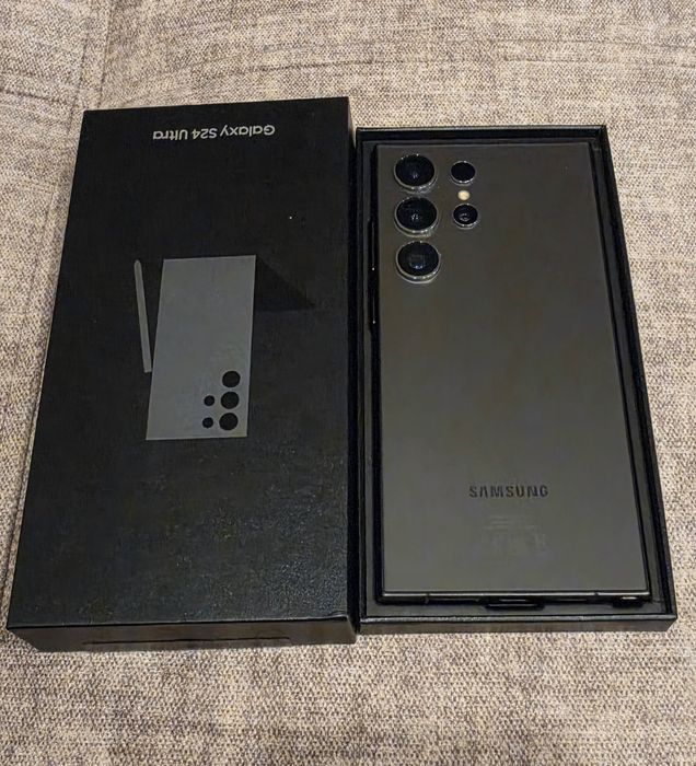 Samsung Galaxy S24 Ultra, Dual SIM, 12GB RAM, 512GB, 5G, Titanium Black