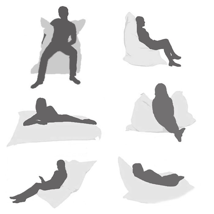 Барбарон XL “Възглавница” - Лукс модел, кафяв велурен плат.