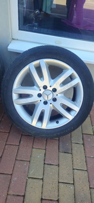 jante+anvelope vară Mercedes