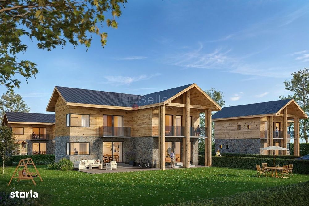 Maggie’s Residence – Vile Premium în Cristian – Design Modern și Curte