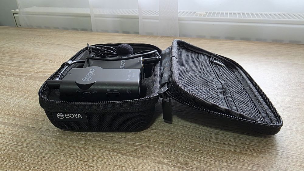 Microfon Lavaliera Wireless, Boya BY WM4 Pro K1, la jumătate de preț