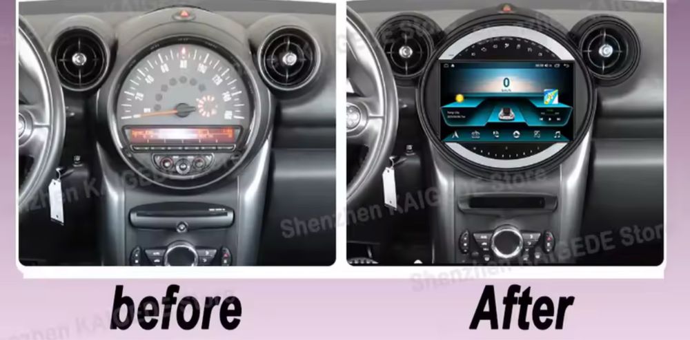 Чисто НОВ аndroid carplay s навигация за MINI COOPER / COUNTRYMAN