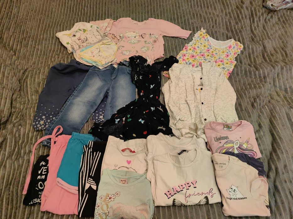 Вещи летние на девочку б/у