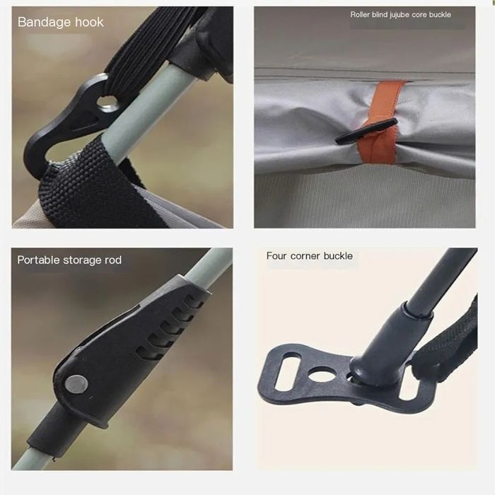 Палатка автоматическая 240х240х152см